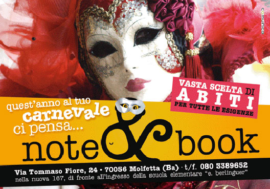 Note & book... come dire Carnevale